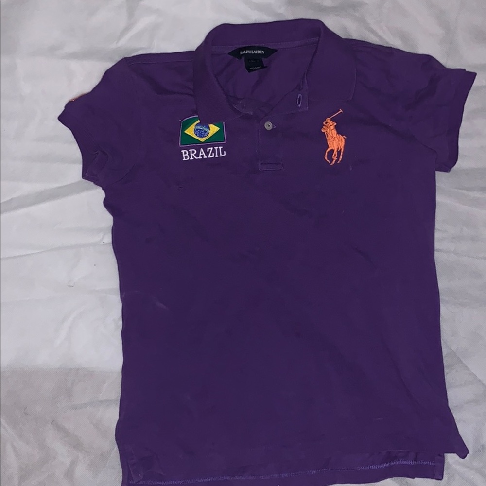 Girls Ralph Lauren Polo shirt Sz 12-14
